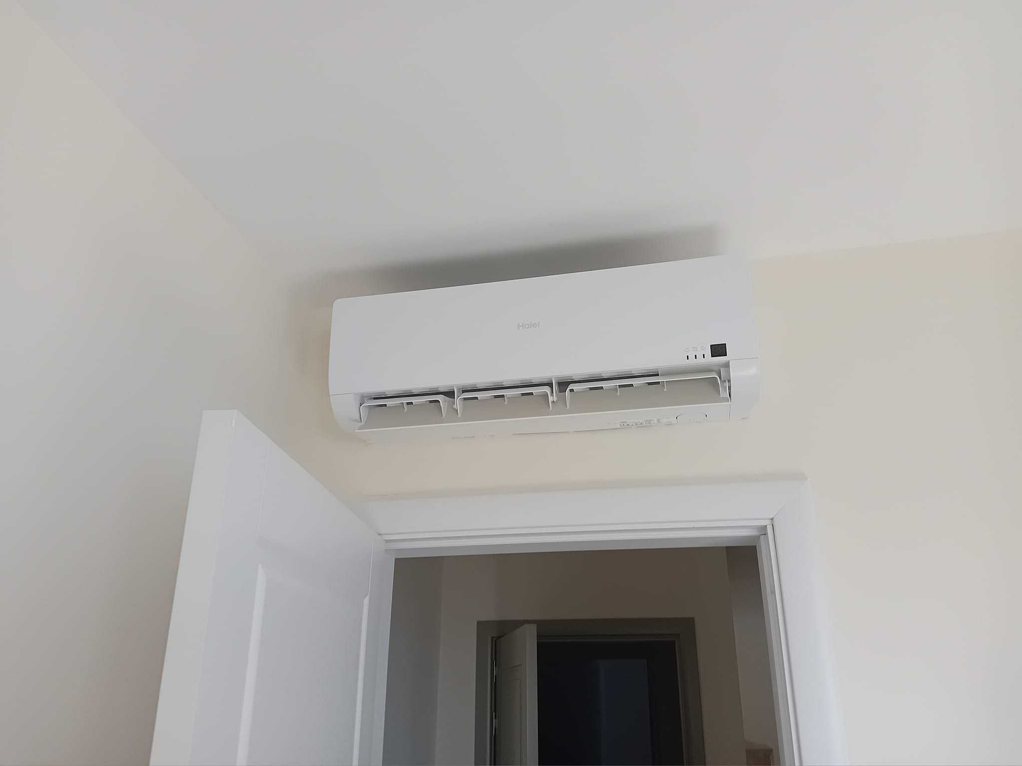 Clean High Wall AC Installation in Malta